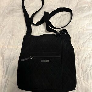 Vera Bradley Black Quilted Crossbody Bag
